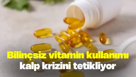 Kontrolsüz şekilde alınan vitaminler ve takviye ürünleri, ani kalp krizi riskini artırabilir.